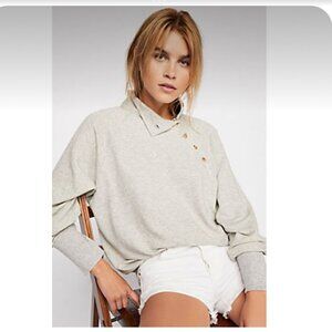 Free People I Can Be Your Pullover from Free People Heather Grey Size Small